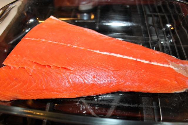 Baked Honey Dijon Salmon - Vixen's Kitchen