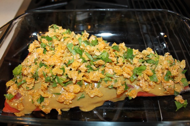 Baked Honey Dijon Salmon - Vixen's Kitchen